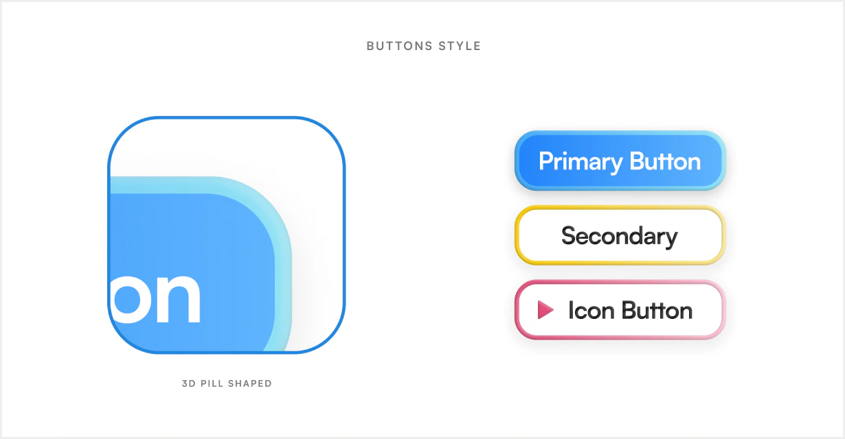 Predflow button style explorations